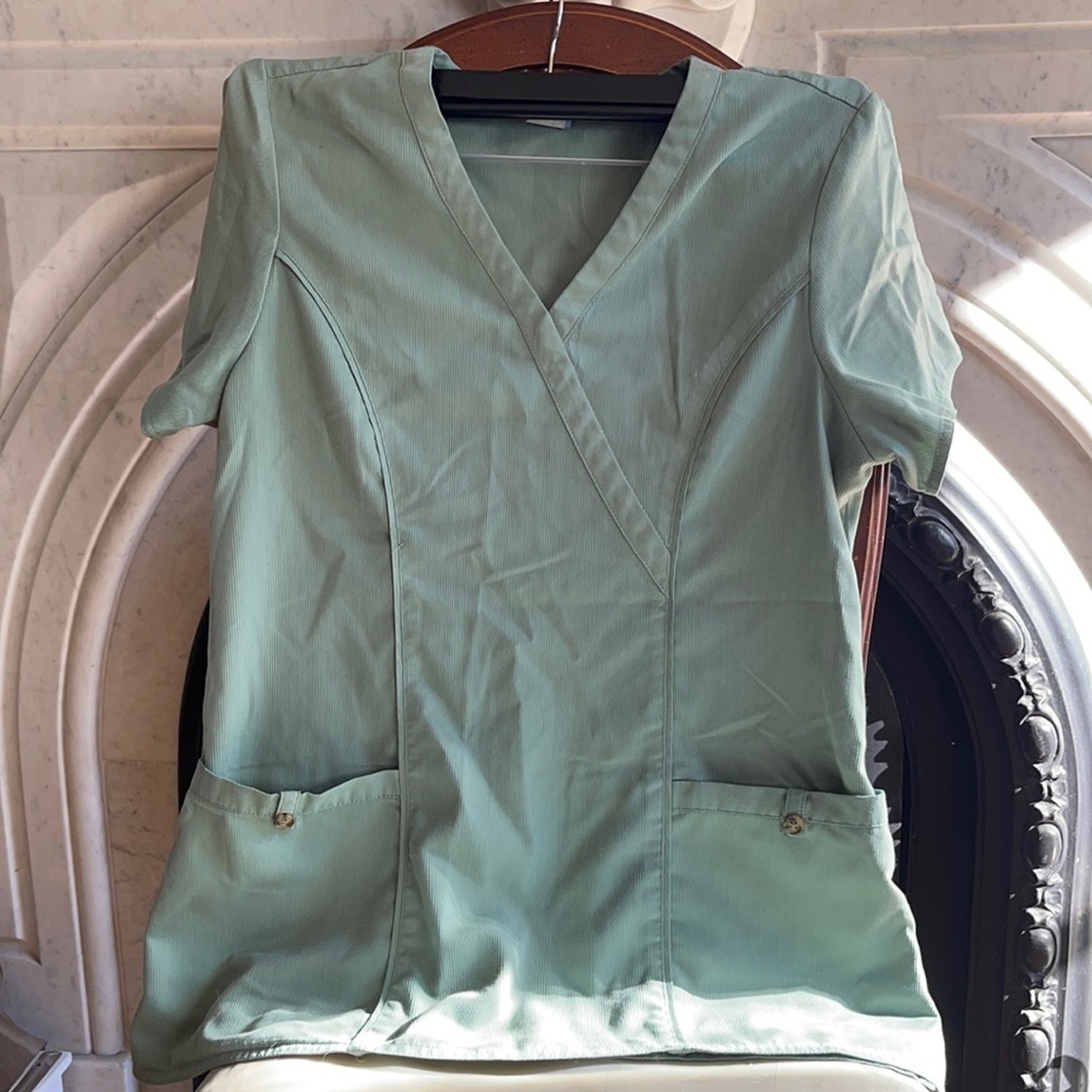 Classic Cord Scrub top by BARCO